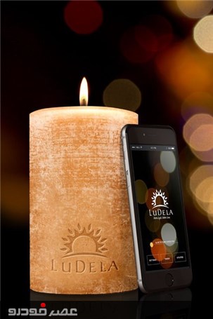 روشن کردن شمع با تلفن همراه!