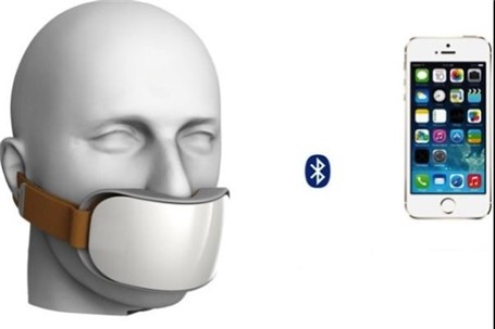 ماسک هوشمندی که می گوید چه زمانی نفس بکشید
