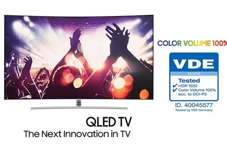تلویزیون‌های QLED سامسونگ با تاییدیه حجم رنگ ۱۰۰ درصدی راهی بازار می‌شوند