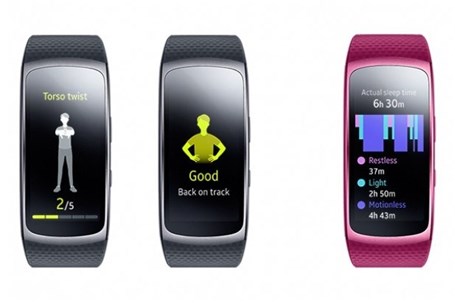 دستبند سلامتی Samsung Gear Fit ۲ با قابلیت های جدید بروزرسانی شد