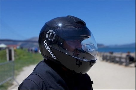 کلاه ایمنی موتورسواری واقعیت افزوده تابستان امسال عرضه می شود