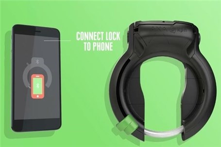 قفل دوچرخه‌ای که گوشی هوشمند شما را قفل می‌کند