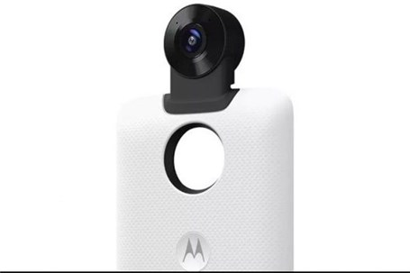 ماژول دوربین ۳۶۰ درجه موتورولا برای سری موتو زد معرفی شد