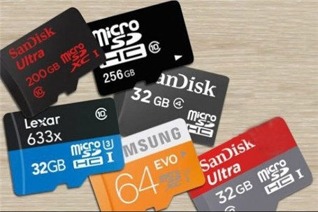 لیست قیمت انواع کارت حافظه microSD