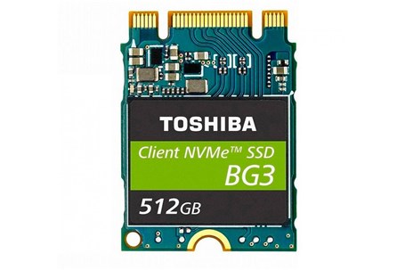 توشیبا SSD های کم نظیر BG۳ را معرفی کرد
