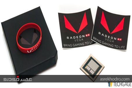 تصاویری از یک جعبه گشایی کارت گرافیک AMD RX Vega 64