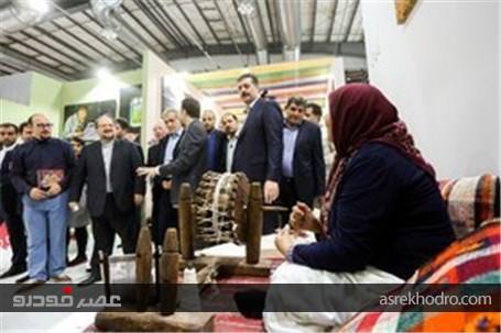 افتتاح بیست و ششمین نمایشگاه فرش دستباف ایران