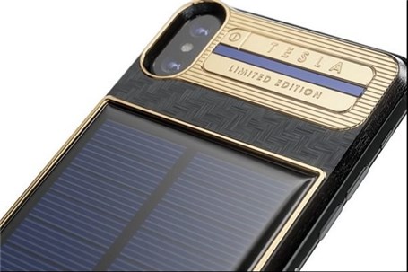 آیفون لوکس ۴۵۰۰ دلاری با شارژر خورشیدی عرضه می شود