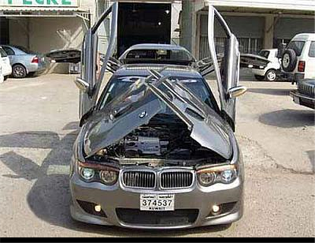 گزارش تصویری: bmw اسپرت شده به سبکی عجیب!