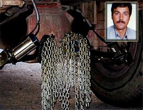 سیستم زنجیر چرخ خودکار برفی و یخی طراحی و ساخته شد