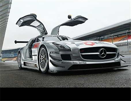 تست رانندگی 2011 Mercedes-Benz SLS AMG