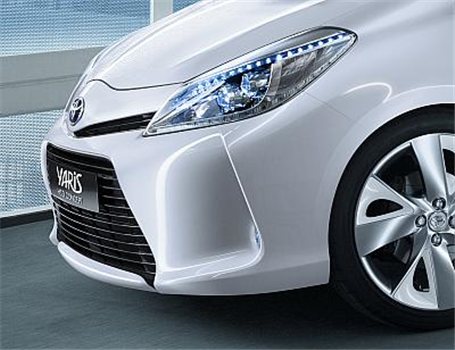 ارایه مدل مفهومی Yaris در نمایشگاه
