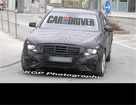 مرسدس 2014 S class در مرحله تست