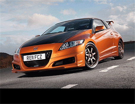 نخستین تصاویر رسمی از هوندا 2012 Mugen CR-Z