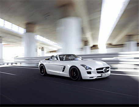 2012 SLS AMG Roadster در نمایشگاه فرانکفورت