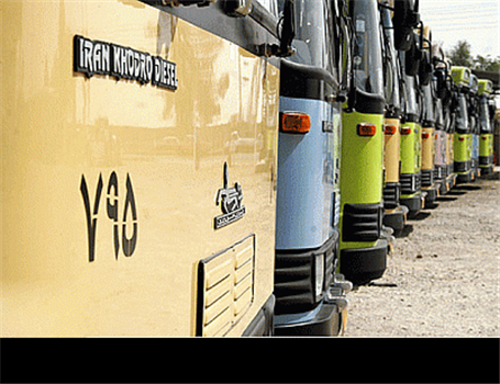 کاهش تولید وسایل حمل‌ونقل عمومی در ایران