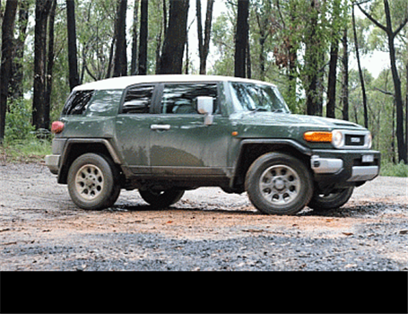 تویوتا FJ Cruiser قدرتمند و مقاوم