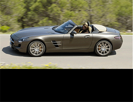 SLS AMG Roadster  شگفت انگیز و استثنایی