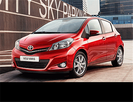 اعلام قیمت 2012 تویوتا  Yaris کاملا جدید