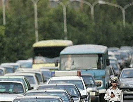 ترافیک سنگین در محور کرج – چالوس