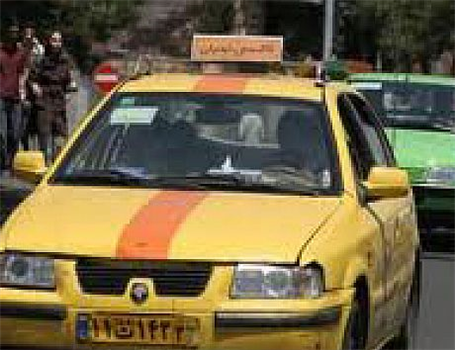 برخورد با رانندگان تاکسی های متخلف که کرایه ها را افزایش داده اند