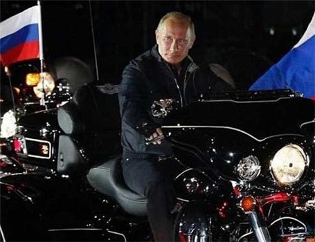 موتورسواری پوتین