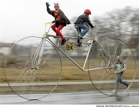 عجیب ترین دوچرخه های دنیا