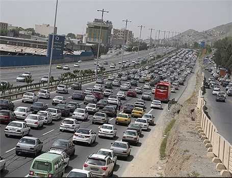ترافیک قبل از تعطیلات