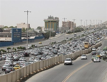 ترافیک قبل از تعطیلات