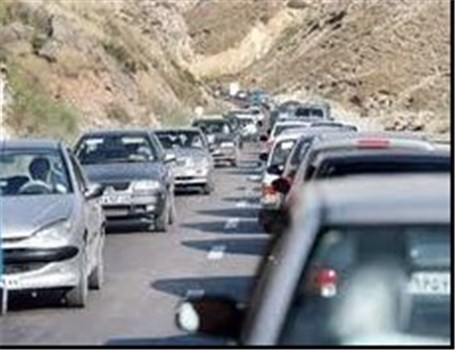 ترافیک نیمه سنگین در آزادراه تهران - کرج و محدوده پل جاجرود
