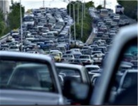 ترافیک سنگین در محورهای هراز و کندوان