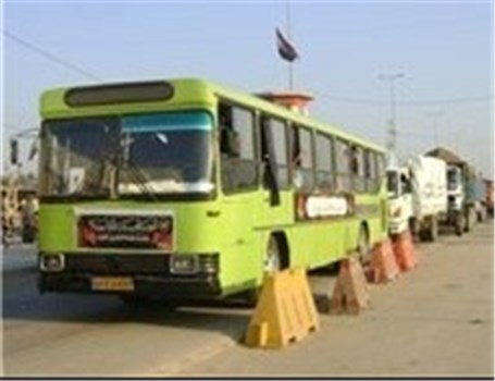 ۵۰۰ دستگاه اتوبوس در کرج به زائران خدمات می‌دهند
