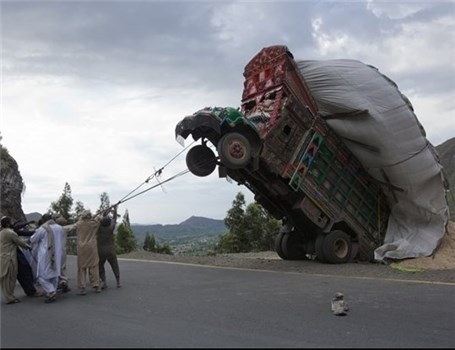 شیوه‌های جالب حمل‌ونقل در پاکستان 