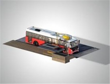 آزمایش اتوبوس‌های شهری اسکانیا با قابلیت شارژ بی‌سیم