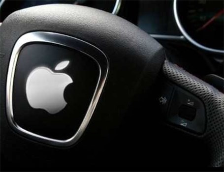 خودرو اپل اطلاعات مکانی را به رانندگان ارائه می‌کند