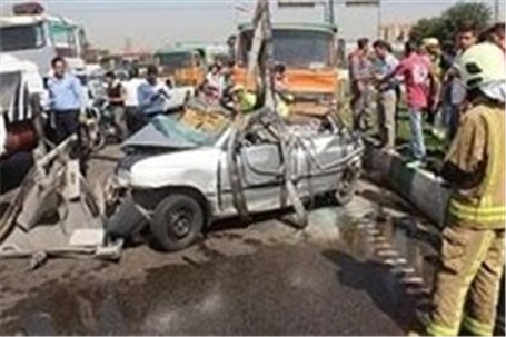 حادثه رانندگی در کرمانشاه ۵ کشته و ۳ زخمی برجای گذاشت
