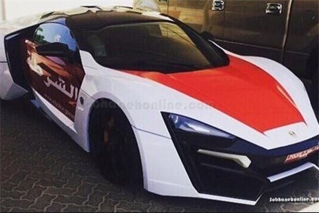 خودرو ۳.۲ میلیون دلاری پلیس شهر دبی