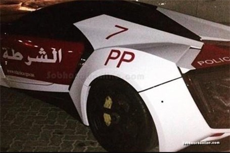 خودرو ۳.۲ میلیون دلاری پلیس شهر دبی
