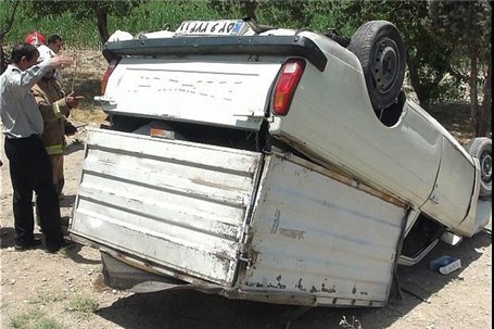 حوادث رانندگی قزوین ۲ کشته و ۲ مصدوم بر جای گذاشت