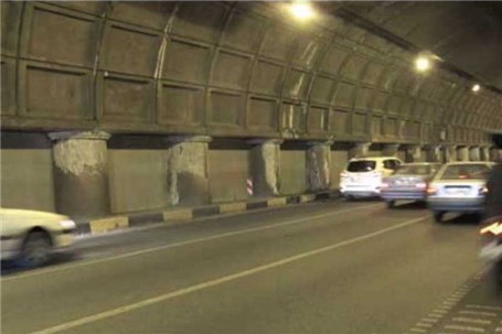 اعلام علت ریزش آب از سقف تونل توحید