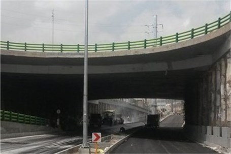 مرمت پل های چهارگانه تقاطع بزرگراه شهید همت با بزرگراه شهید باکری