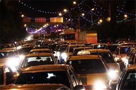 ترافیک سنگین در آزادراه تهران - کرج - قزوین و جاده چالوس