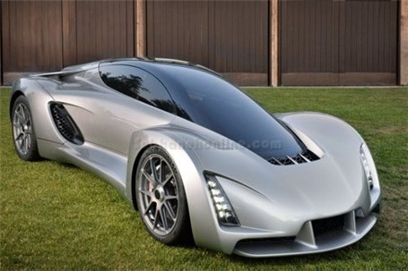زیباترین خودرو تولید شده با فنآوری پرینتر سه بعدی