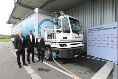 ورود کامیون‌های برقی ۴۰ تنی به اروپا