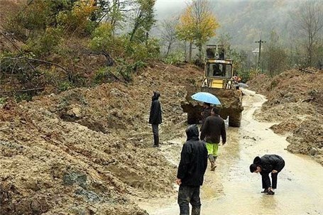 راه ارتباطی 9 روستای استان گلستان مسدود شده است