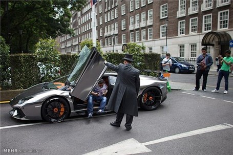 تصاویر خودروهای گرانقیمت گردشگران عرب در لندن‎