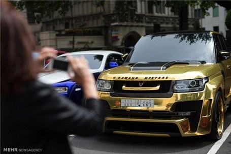تصاویر خودروهای گرانقیمت گردشگران عرب در لندن‎