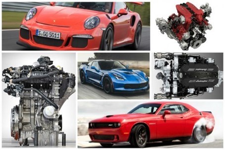 ۱۰ موتور برتر در خودروهای امروزی