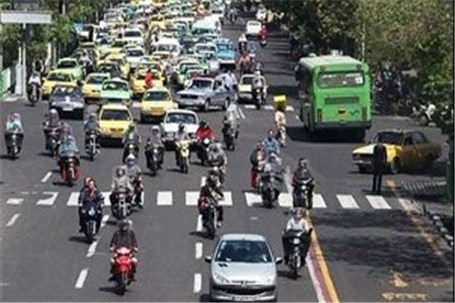 فقط ۱۲۸ موتورسیکلت در تهران برگه معاینه فنی دارند
