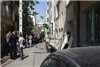 واژگونی جرثقیل 60 تنی در تهران